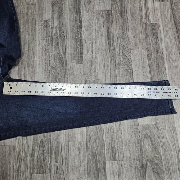 LOFT Jeans Womens 6 Blue Mid Rise Super Skinny Dark Wash Stretch Denim Pants - Picture 9 of 11